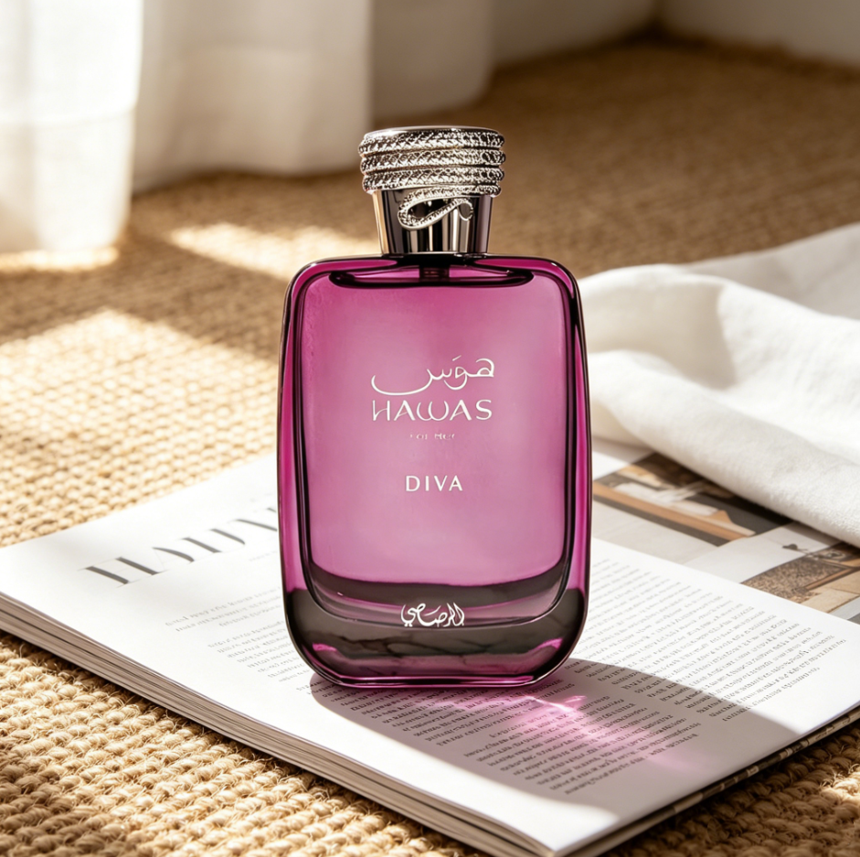 Fragrance Perfume Note - عطر راساسي هواس ديفا للنساء 3.38