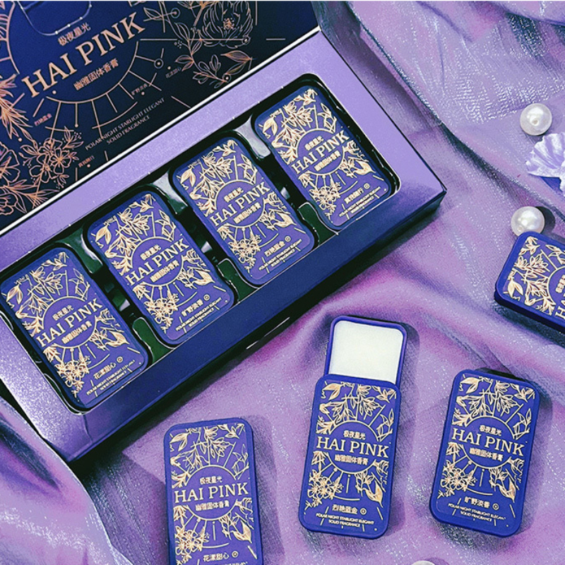 Perfume Fragrance Blue - مجموعة عطور بلسم الصلبة للرجال والنساء