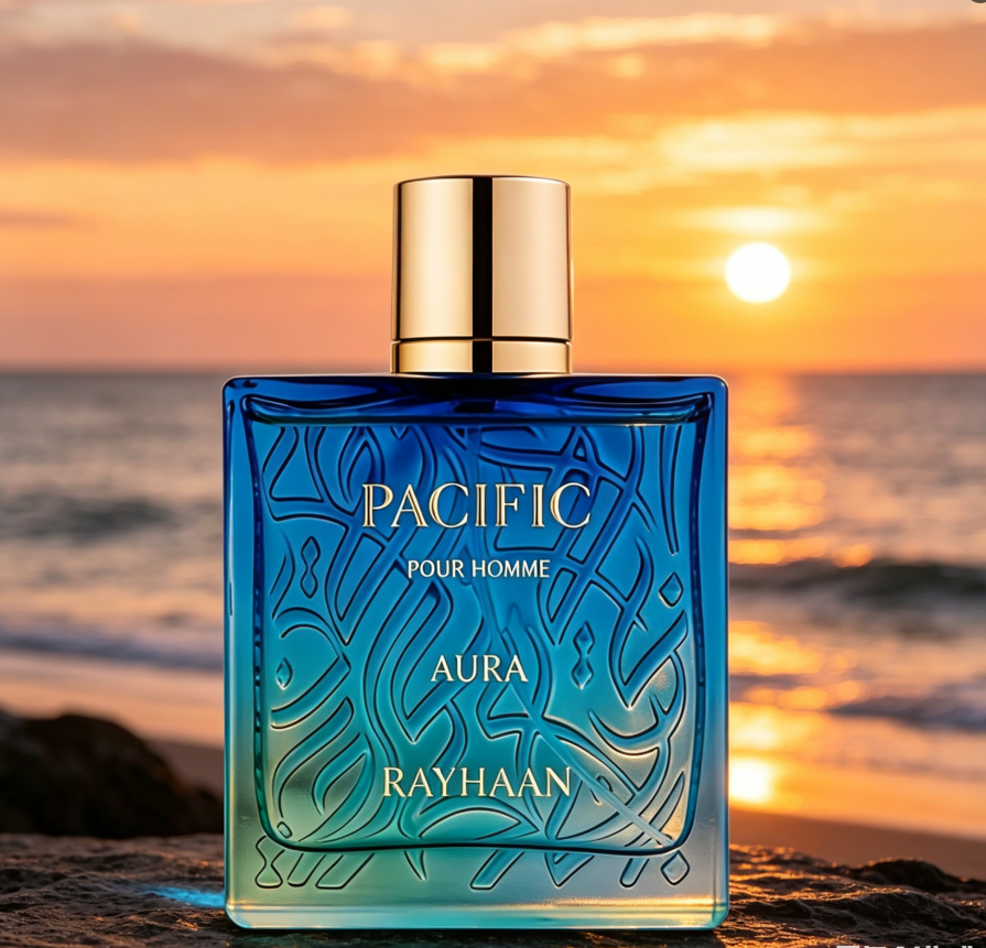 عطر رايهان باسيفيك أورا للرجال - مراجعة Perfume Fragrance Blue وسعره