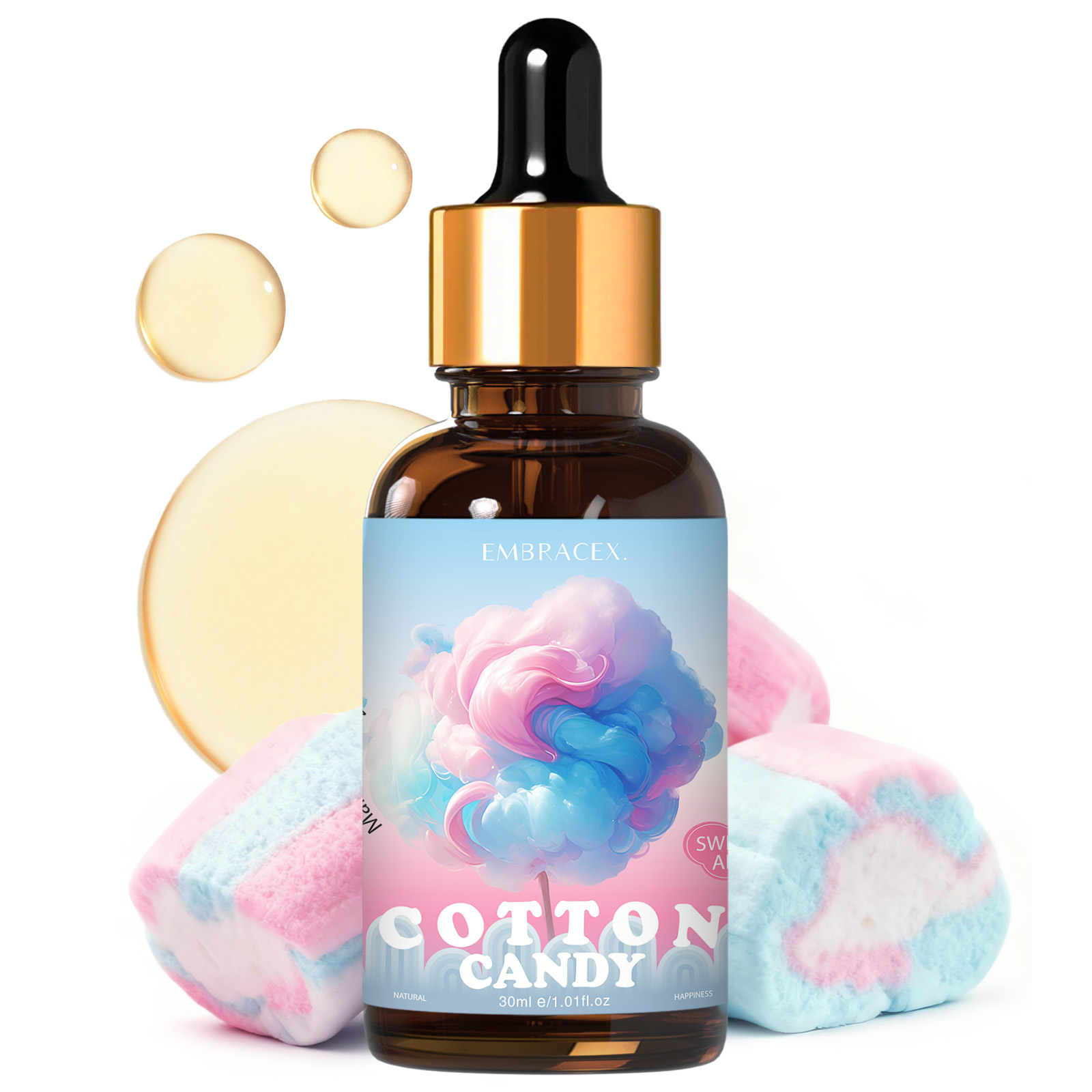 زيت عطري بنكهة حلوى القطن 30 م - مراجعة Perfume Fragrance Oils For Candles وسعره