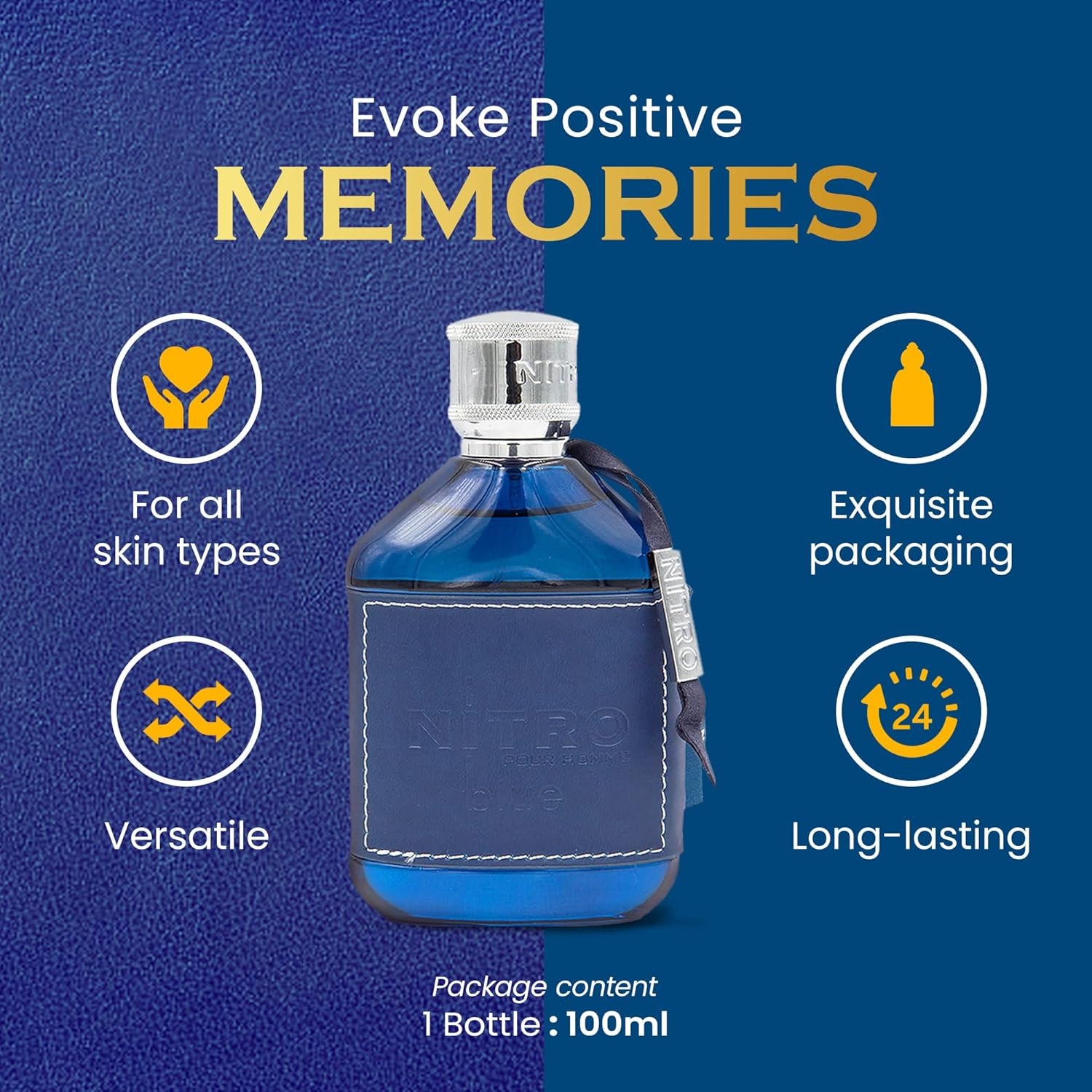 دومونت نيترو بلو - عطر فاخر بر - مراجعة Fragrance Perfume For Man وسعره