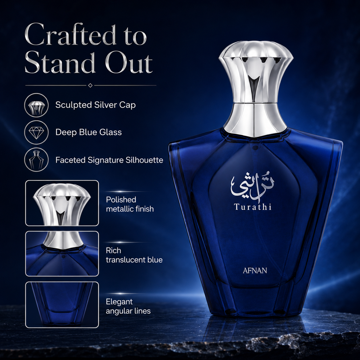 عطر أفنان تراثي بلو للرجال 90  - مراجعة Fragrance Perfume For Man وسعره