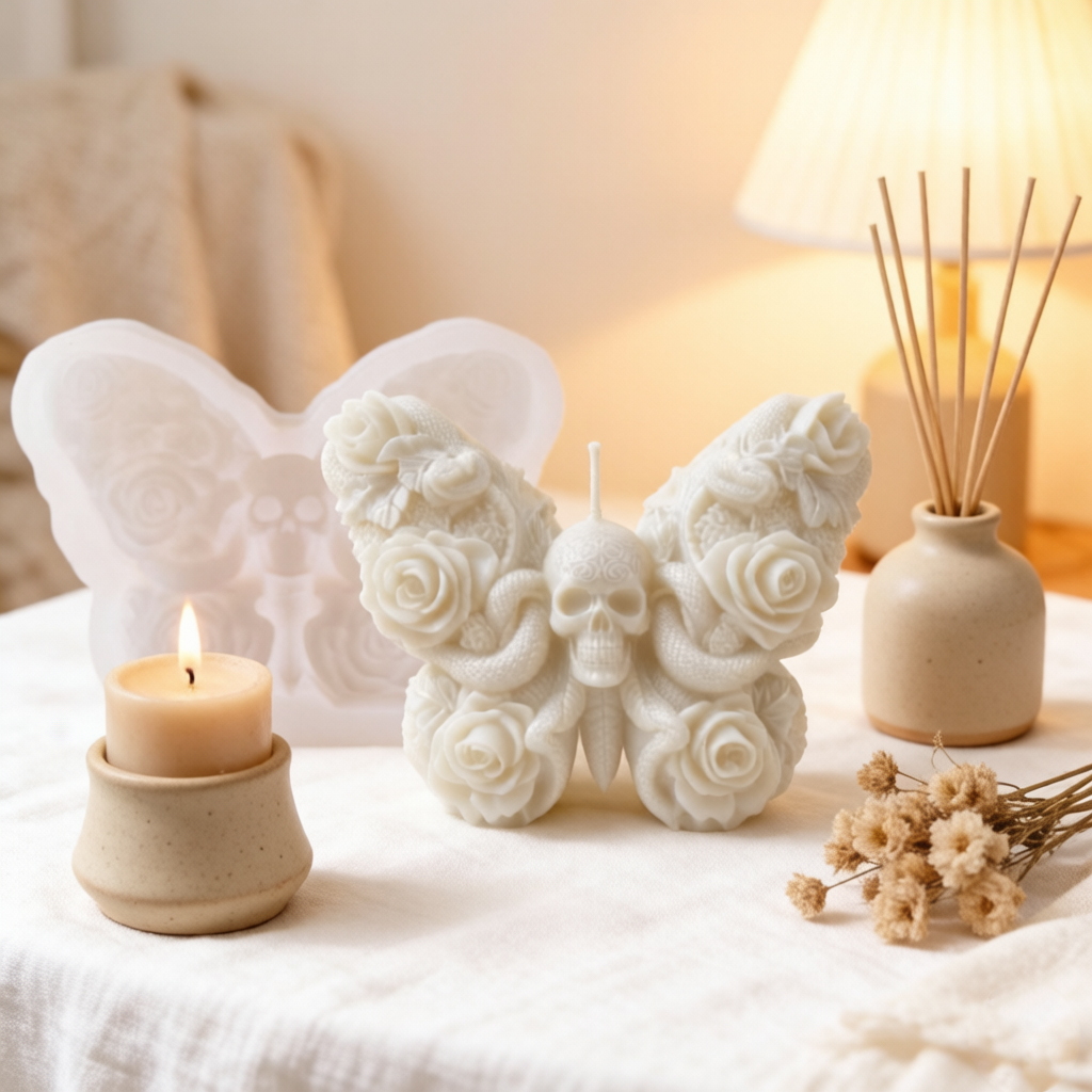 قالب سيليكون ثلاثي الأبعاد على - مراجعة Perfume Fragrance Oils For Candles وسعره