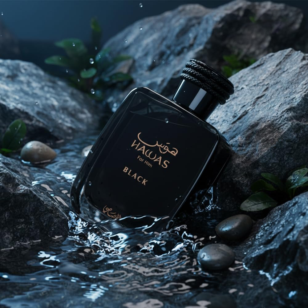 عطر هواس بلاك من راساسي للرجال - مراجعة Fragrance Perfume For Man وسعره