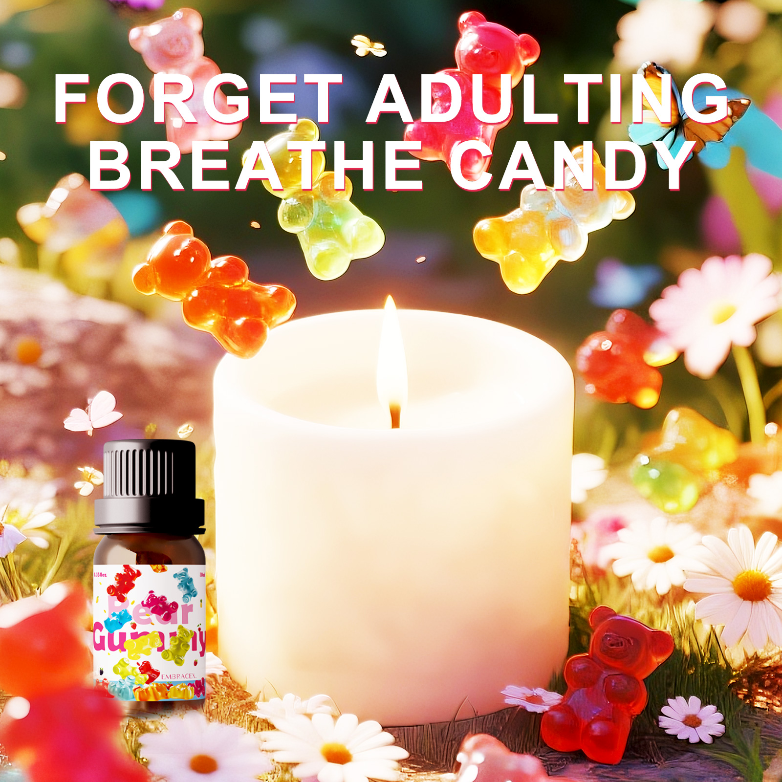 زيت عطري برائحة الدببة الجيلات - مراجعة Perfume Fragrance Oils For Candles وسعره