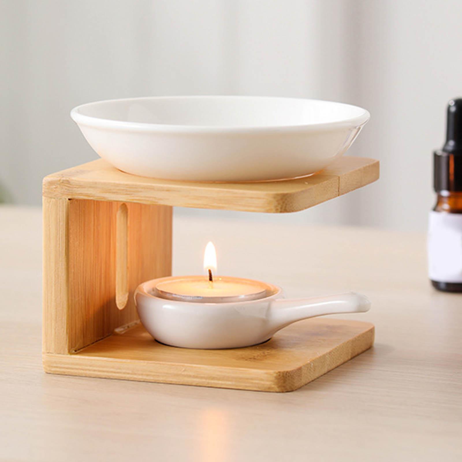 خشبية الموقد الضروري النفط للد - مراجعة Perfume Fragrance Oils For Candles وسعره