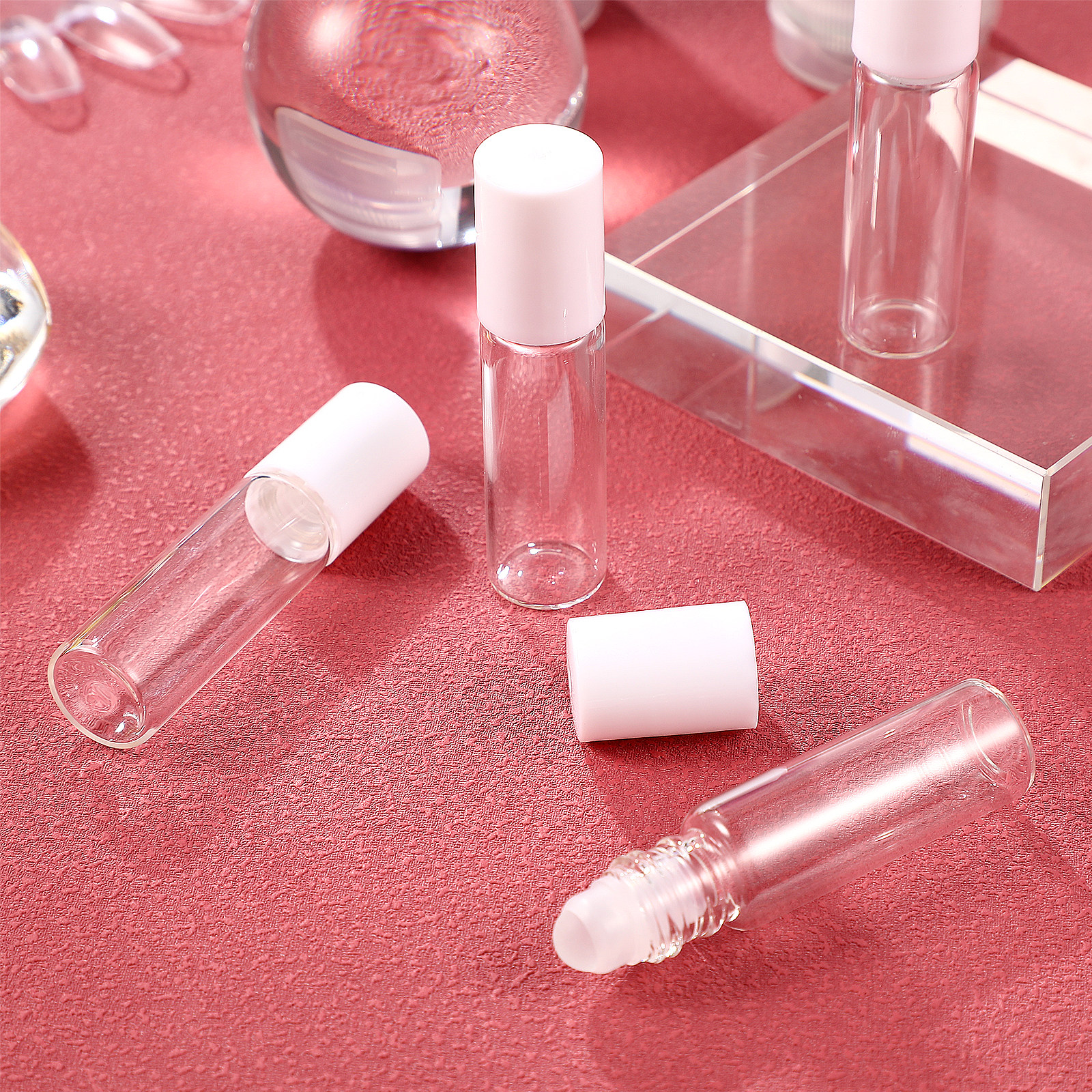 12 قطعة زجاجات رول أون زجاجية  - مراجعة On Perfume & Fragrance Kota Bogor وسعره