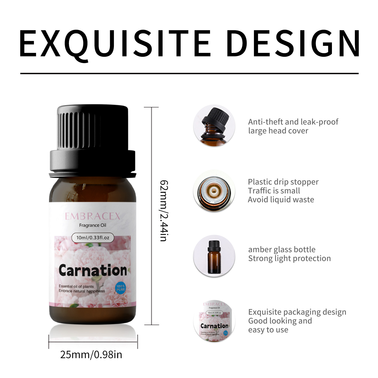 زيت القرنفل العطري 10 مل، زيوت - مراجعة Perfume Fragrance Oils For Candles وسعره