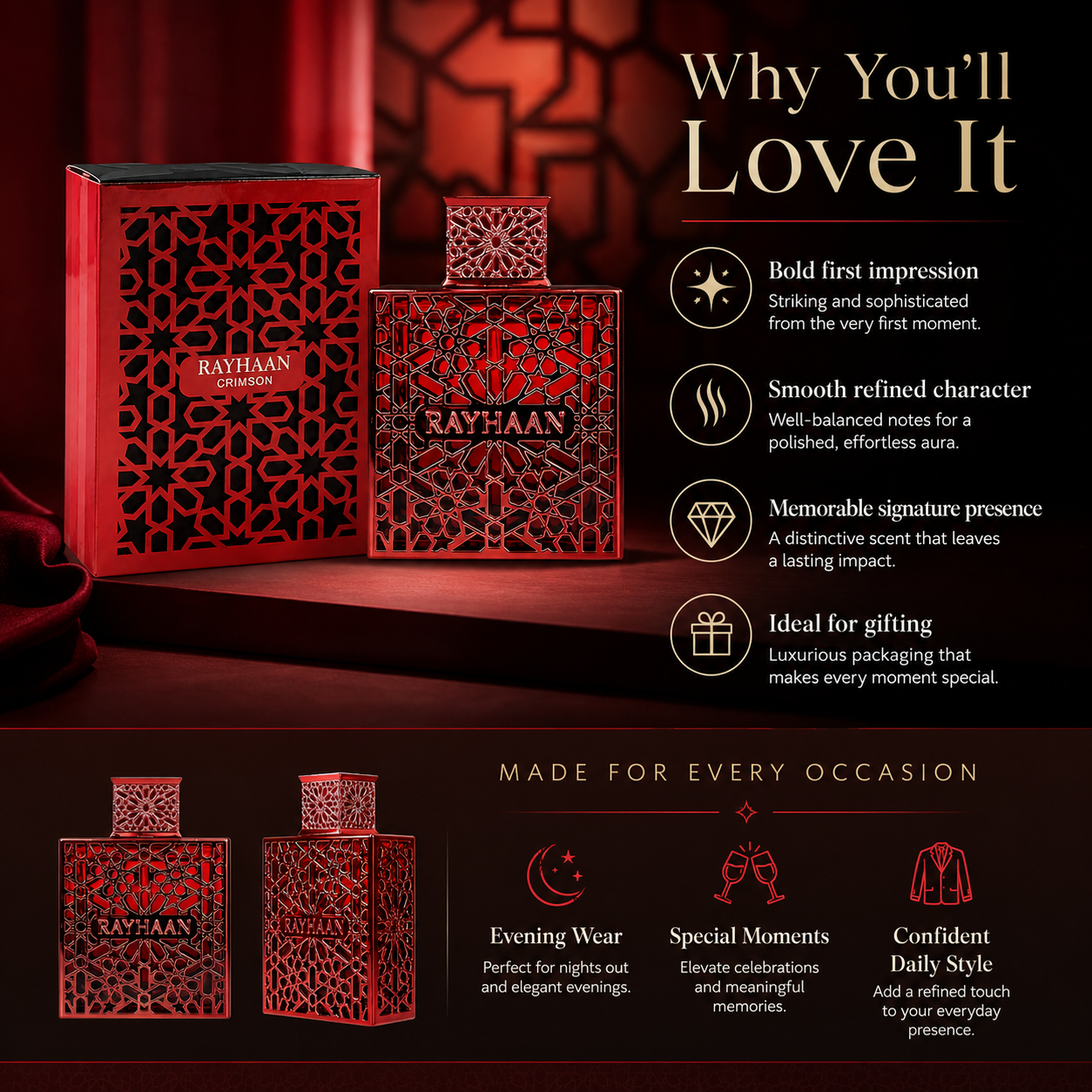 عطر رجالي فاخر من رايهان بلون  - مراجعة Fragrance Perfume For Man وسعره