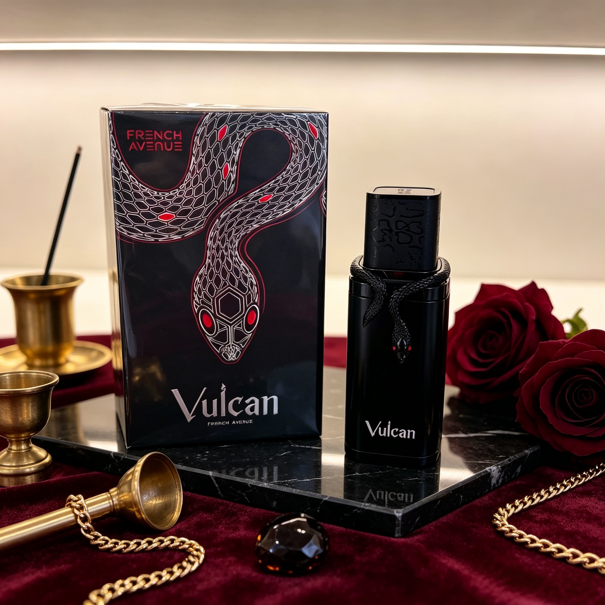 عطر فرنسي فولكان بلاك للجنسين  - مراجعة Perfume Top Fragrance وسعره